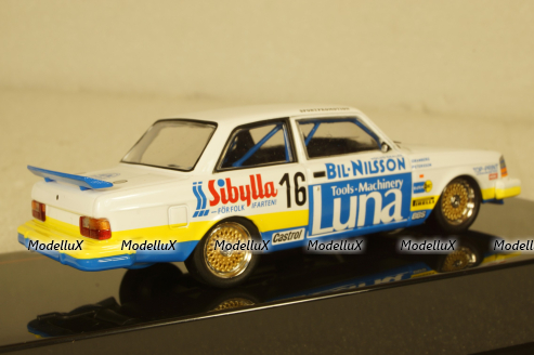 VOLVO 240 N.16 ETCC MONZA 1984 GRANBERG/PETERSSON, GTM152LQ, IXO 1:43