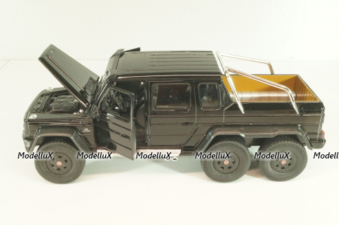 Mercedes G63 AMG 6x6 black, 24061W, Welly 1:24
