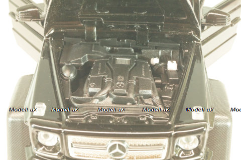 Mercedes G63 AMG 6x6 black, 24061W, Welly 1:24