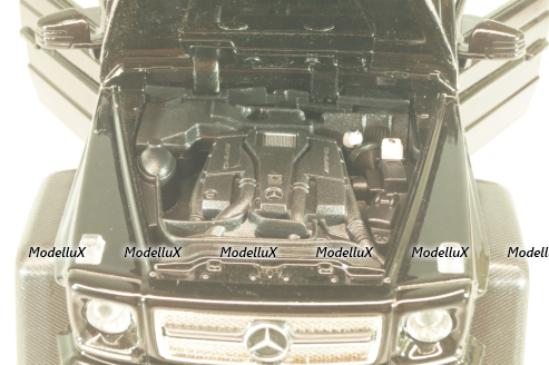 Mercedes G63 AMG 6x6 black, 24061W, Welly 1:24