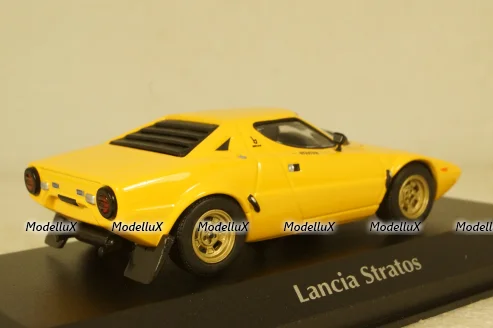 Lancia Stratos 1974, yellow, 940125021, Maxichamps 1:43