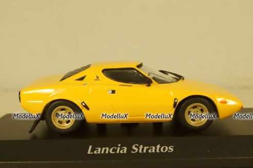 Lancia Stratos 1974, yellow, 940125021, Maxichamps 1:43