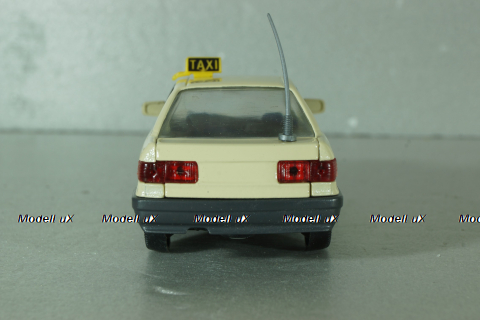 Audi 80 Taxi (B4) 1991, light yellow, 1146, Schabak 1:43