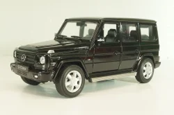 Mercedes G 500 (W463) 2015, black, 24012W, Welly 1:24