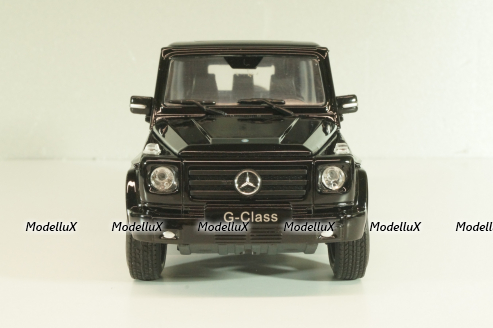 Mercedes G 500 (W463) 2015, black, 24012W, Welly 1:24