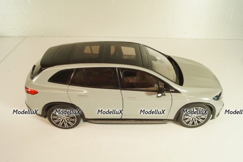 Mercedes-Benz EQS SUV (X296) 2022, grey, B66960591, NZG 1:18