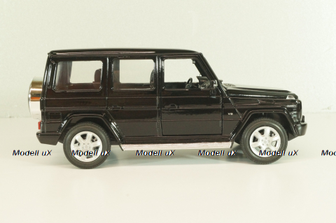 Mercedes G 500 (W463) 2015, black, 24012W, Welly 1:24