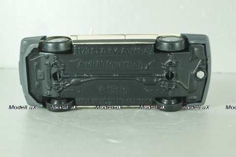 Audi 80 Taxi (B4) 1991, light yellow, 1146, Schabak 1:43