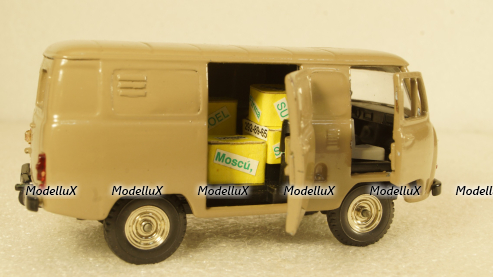 УАЗ-452, фургон, конверсия 1:43