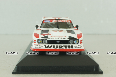 Ford Capri Gr.5  #2 K.Ludwig, Wurth 1982, white, 430818502, Minichamps 1:43