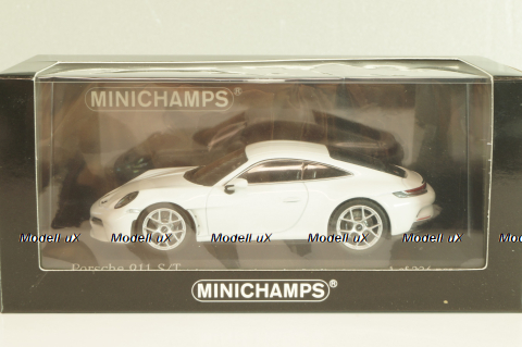 Porsche 911 (992) S/T 2023, white, 410063020, Minichamps 1:43