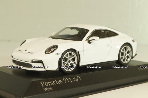 Porsche 911 (992) S/T 2023, white, 410063020, Minichamps 1:43