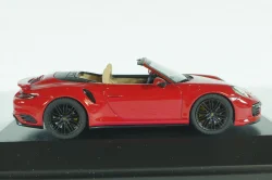 Porsche 911 Turbo S Cabrio 2015, Red, 711482, Herpa 1:43