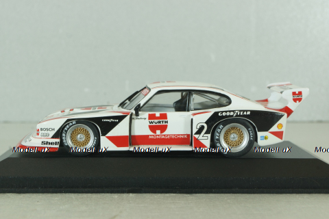 Ford Capri Gr.5  #2 K.Ludwig, Wurth 1982, white, 430818502, Minichamps 1:43