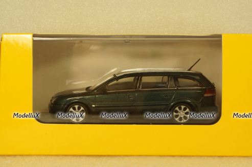 Opel Vectra Caravan darkgreen-metallic, 9163089,  Schuco 1:43