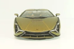Lamborghini Sian FKP 37, matt olivee, Burago 1:24