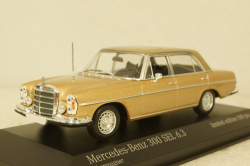 Mercedes 300 SEL 6.3 W109 1968, gold metallic,  943039104, Minichamps 1:43