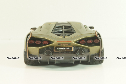Lamborghini Sian FKP 37, matt olivee, Burago 1:24