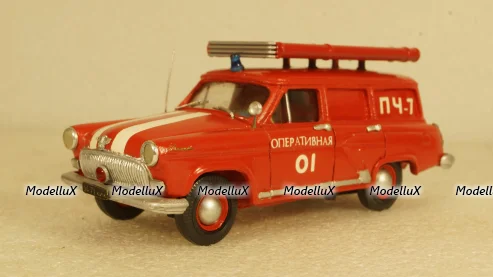 ГАЗ-22 Волга, пожарная, Раритет 1:43