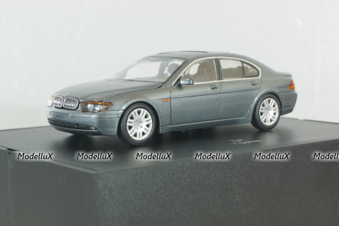 BMW 745i (E65) 2001, grey, 80420027861, Minichamps 1:43
