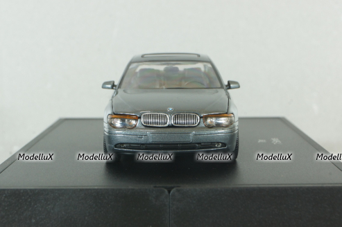 BMW 745i (E65) 2001, grey, 80420027861, Minichamps 1:43