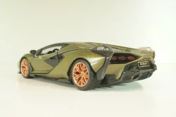 Lamborghini Sian FKP 37, matt olivee, Burago 1:24