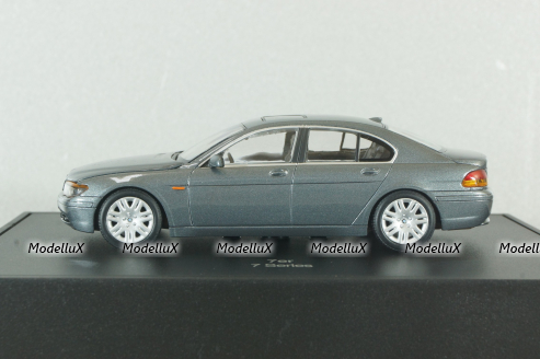 BMW 745i (E65) 2001, grey, 80420027861, Minichamps 1:43