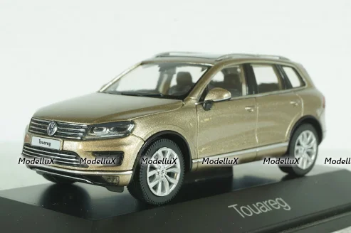 Volkswagen Touareg 2015 Sandgoldmet, Herpa 1:43