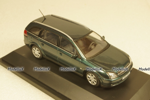 Opel Vectra Caravan darkgreen-metallic, 9163089,  Schuco 1:43