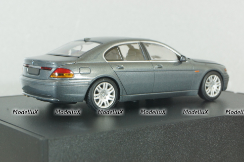BMW 745i (E65) 2001, grey, 80420027861, Minichamps 1:43