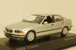 BMW 3-series E36 1991, silver, 943023303, Minichamps 1:43