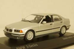 BMW 3-series E36 1991, silver, 943023303, Minichamps 1:43
