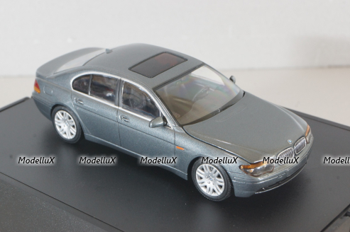 BMW 745i (E65) 2001, grey, 80420027861, Minichamps 1:43