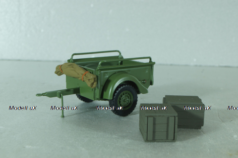 Прицеп к Газ-61-417 с ящиками, MLU783, Modellux 1:43