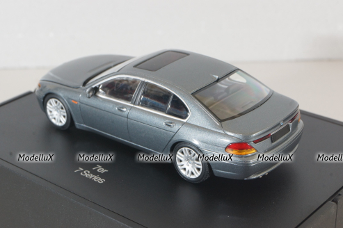 BMW 745i (E65) 2001, grey, 80420027861, Minichamps 1:43