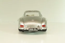 Mercedes 300 SL (W198) 1955, silver, 18-22023, Burago 1:24