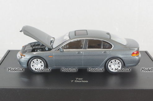 BMW 745i (E65) 2001, grey, 80420027861, Minichamps 1:43