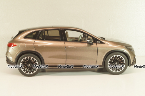 Mercedes-Benz EQE SUV (X294) 2023, brown, B66960836, NZG 1:18