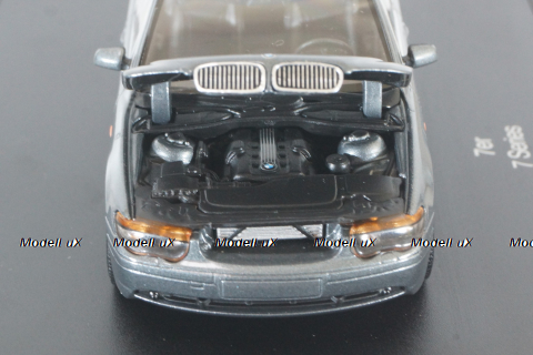 BMW 745i (E65) 2001, grey, 80420027861, Minichamps 1:43