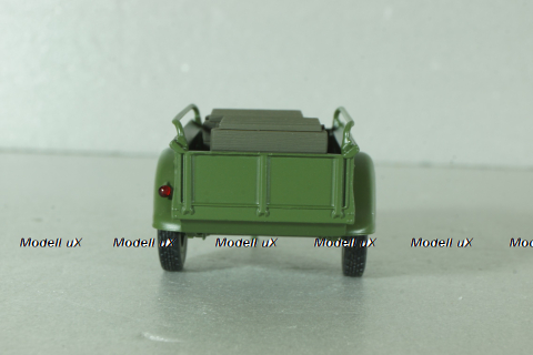 Прицеп к Газ-61-417 с ящиками, MLU783, Modellux 1:43