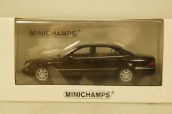 Mercedes S-Klasse W220 1998 black, 943036203, Minichamps 1:43