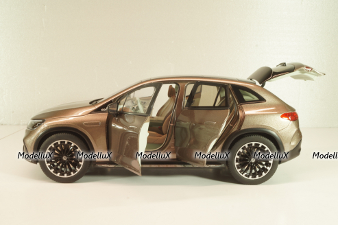 Mercedes-Benz EQE SUV (X294) 2023, brown, B66960836, NZG 1:18