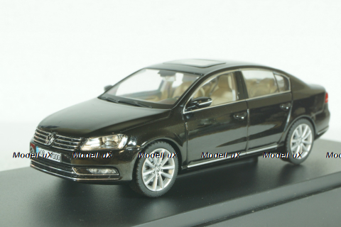 Volkswagen Passat В7 Limousine 2011 black metallic, Schuco 1:43