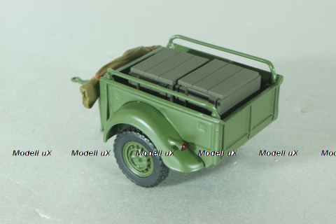 Прицеп к Газ-61-417 с ящиками, MLU783, Modellux 1:43