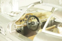 Mercedes 300 SL (W198) 1955, silver, 18-22023, Burago 1:24