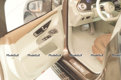 Mercedes-Benz EQE SUV (X294) 2023, brown, B66960836, NZG 1:18