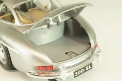 Mercedes 300 SL (W198) 1955, silver, 18-22023, Burago 1:24