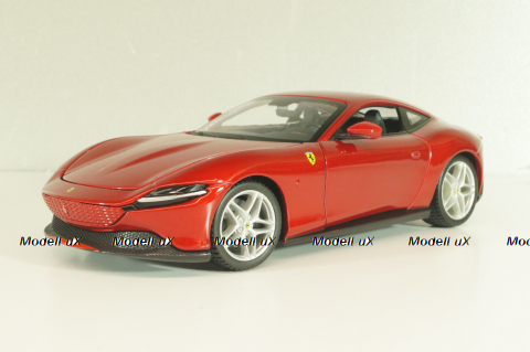 Ferrari Rome 2020, metallic red,  Burago, 1:24