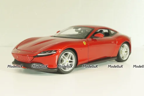 Ferrari Rome 2020, metallic red,  Burago, 1:24