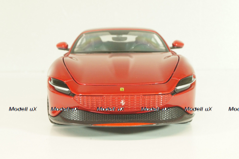 Ferrari Rome 2020, metallic red,  Burago, 1:24